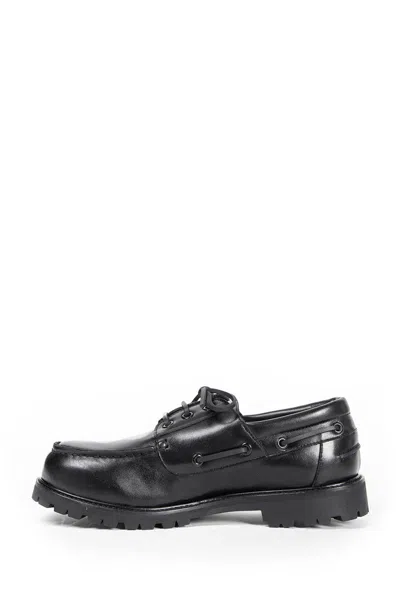 Studio Nicholson Man Black Lace-ups In Black