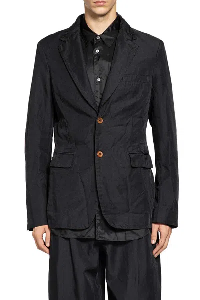 Comme Des Garçons Homme Deux Man Black Jackets In Black