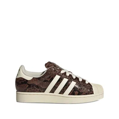 Adidas Originals Snakeskin Striped Sneakers In Multi
