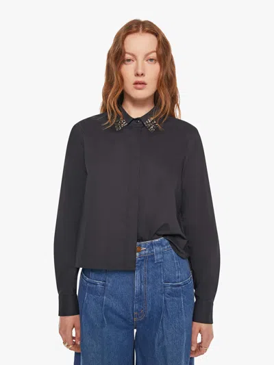 Mother The Honor Shirt In Black