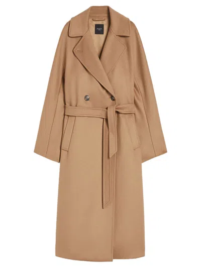 Weekend Max Mara Weekend Maxmara Resina Coat Camel In Brown