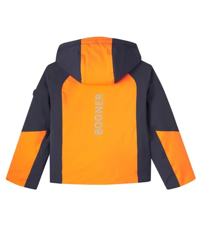 Bogner Justus Technical Ski Jacket In Orange