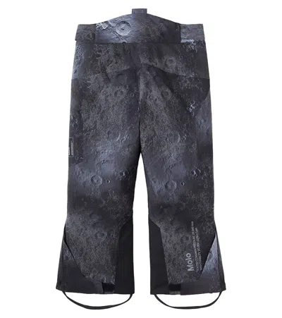 Molo Jump Pro Printed Ski Pants In Gray