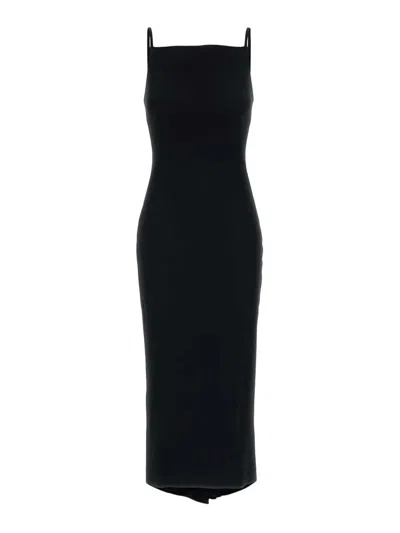Givenchy Women Dress With Draped Detail In Black
