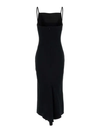 Givenchy Women Dress With Draped Detail In Black