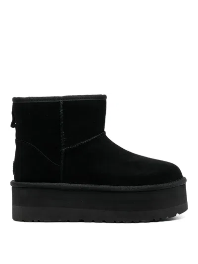 Ugg Australia Classic Mini Platform Boots In Black