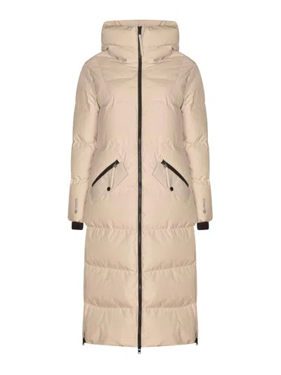 Woolrich Gtx Zip-up Coat In Gray