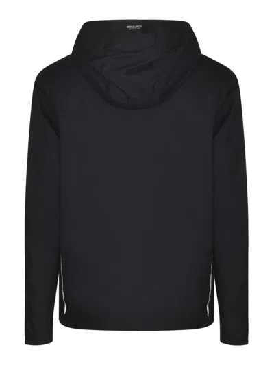 Woolrich Hooded Quilted Jacket In Brown