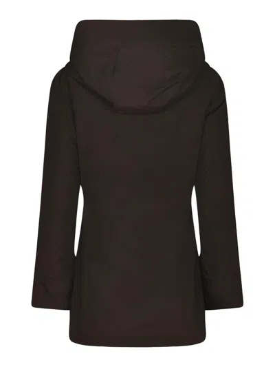 Woolrich Abrigo Alcochado - Negro In Brown