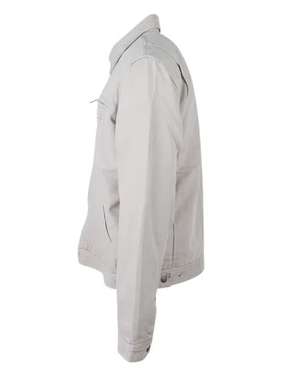 Dickies Grey Jacket With Front Zip In Gray
