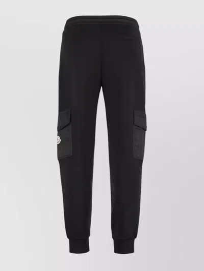 Moncler Casual Trousers Adjustable Fit In Black