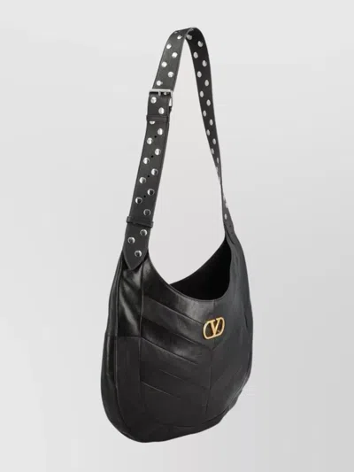 Valentino Hoboho Small Shoulder Bag With Studded Strap