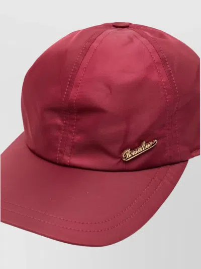 Borsalino Outdoor Rain Protection Baseball Cap In Red