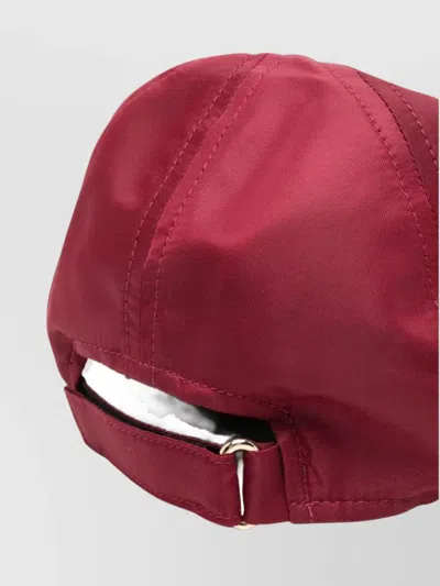 Borsalino Outdoor Rain Protection Baseball Cap In Red