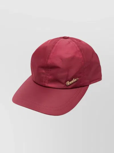 Borsalino Outdoor Rain Protection Baseball Cap In Red
