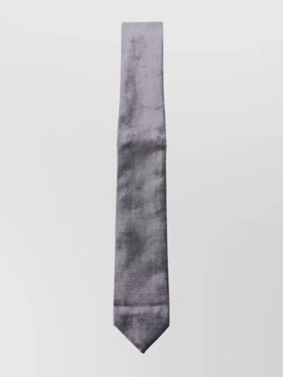 Forte Forte Velvet Texture Ties In Standard Width In Black