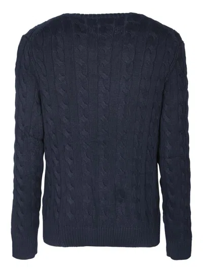 Polo Ralph Lauren Lscablecnpp-long Sleeve-pullover In Blue