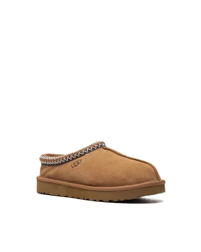 Ugg Chestnut Brown Suede Leather Tasman Ii Slippers In Brown