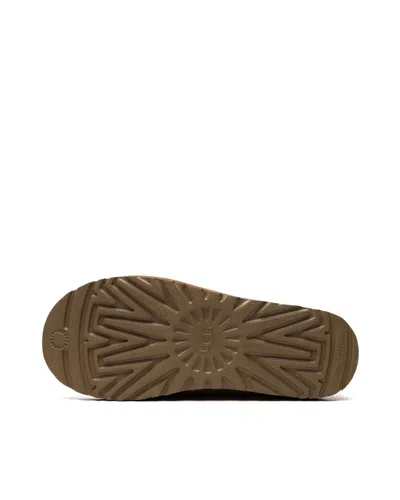 Ugg Chestnut Brown Suede Leather Tasman Ii Slippers In Brown