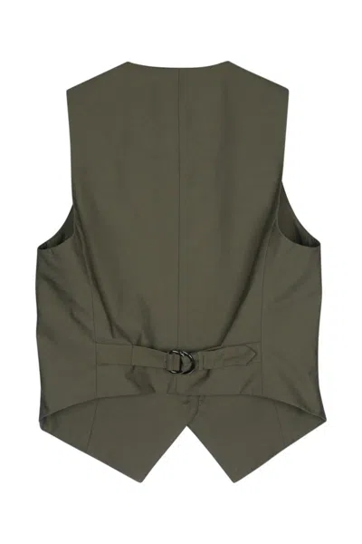 Brunello Cucinelli Jackets And Vests In Green