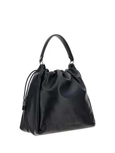 Brunello Cucinelli Shoulder Bags In Black