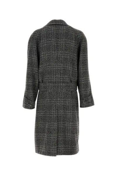 Balenciaga Coats In Gray