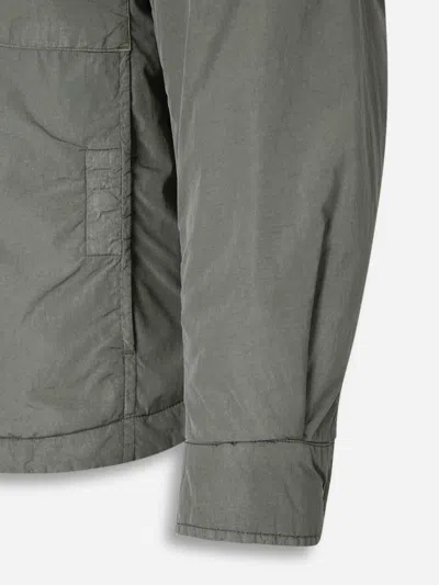 C.p. Company Long Coat Cp Company In Gray