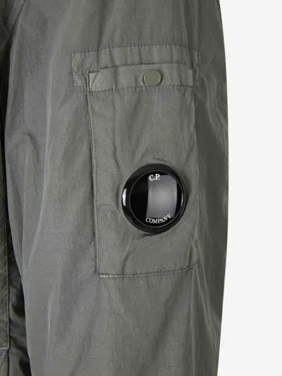 C.p. Company Long Coat Cp Company In Gray