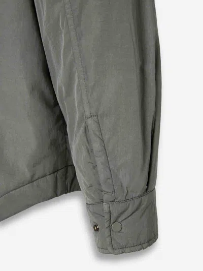 C.p. Company Long Coat Cp Company In Gray