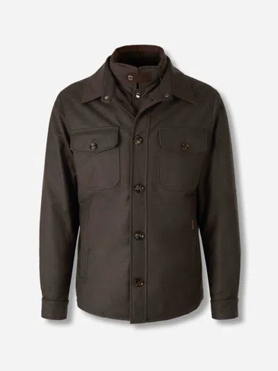 Moorer Technical Jacket Duino In Brown