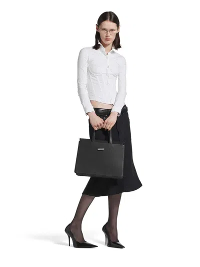 Balenciaga Corset Shirt In White