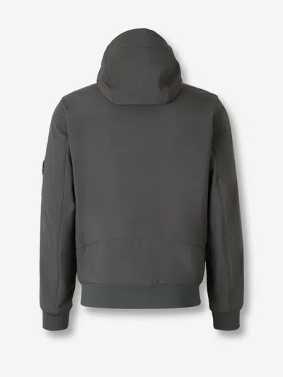 C.p. Company Long Coat Cp Company In Black