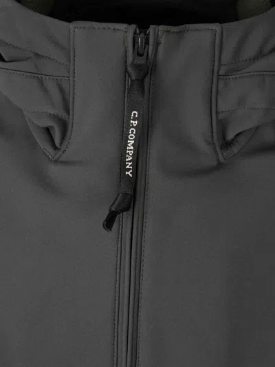 C.p. Company Long Coat Cp Company In Black