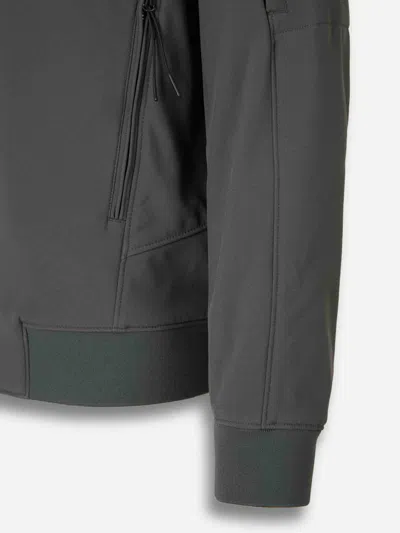 C.p. Company Long Coat Cp Company In Black