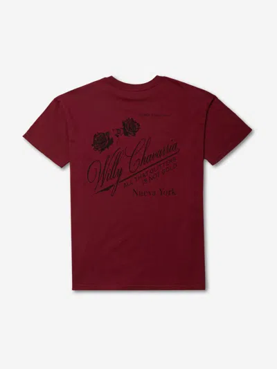 Willy Chavarria T-shirt By In Red