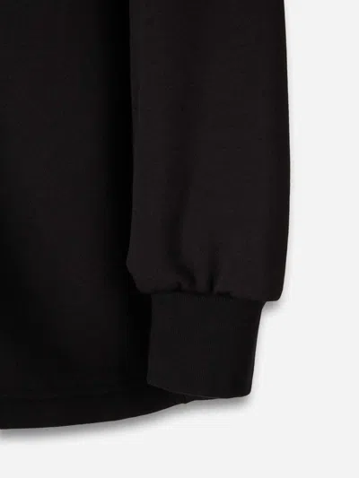 Darkpark Oversize Zipper Hoodie In Black