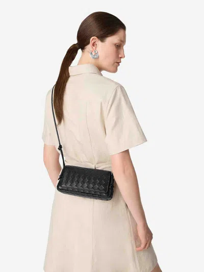 Bottega Veneta Leather Jacket In Black