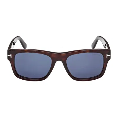Tom Ford Eyewear Rectangular Frame Sunglasses In Brown