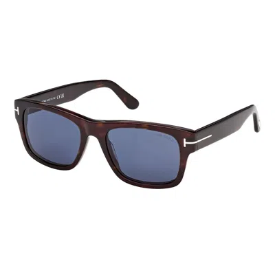 Tom Ford Eyewear Rectangular Frame Sunglasses In Brown