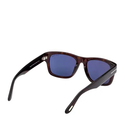 Tom Ford Eyewear Rectangular Frame Sunglasses In Brown