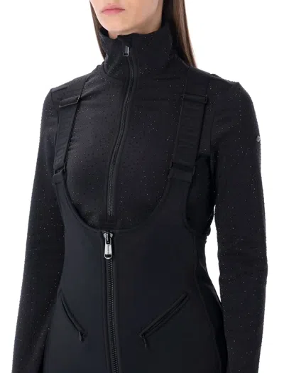 Goldbergh Phoebe Softshell Ski Pants With Suspenders In Black