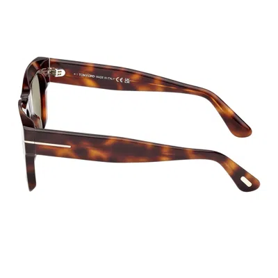 Tom Ford Square-frame Sunglasses In Brown
