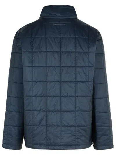 Mm6 Maison Margiela Salomon Collaboration High Collar Quilted Jacket In Black