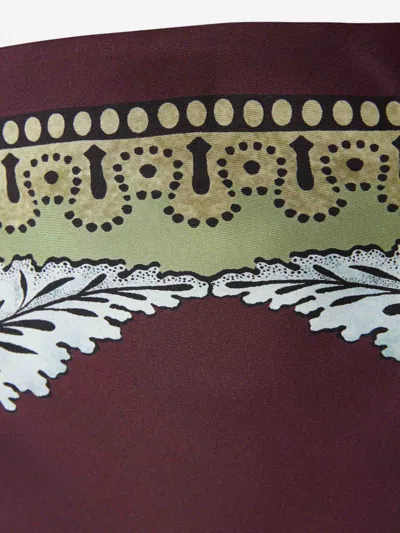 La Doublej Floral Maxi Skirt In Brown