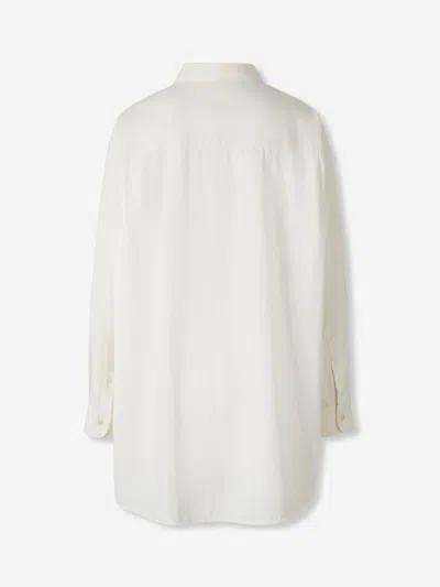 The Row Plain Shirt Luka In White