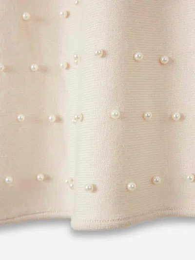 Zimmermann Hypnotic Beaded Midi Skirt In Pink