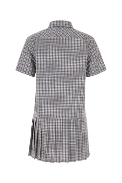 Miu Miu Dress In Gray