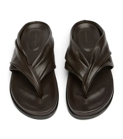 Tony Bianco Lavinia Chocolate Nappa In Brown