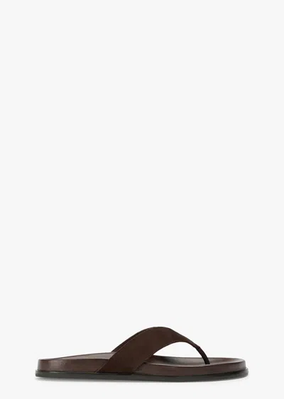 Tony Bianco Loop Espresso Suede In Brown