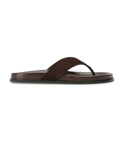 Tony Bianco Loop Espresso Suede In Brown